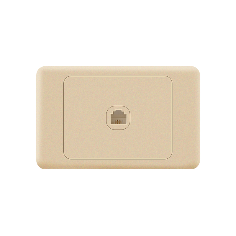 Australia Type-AS Telephone Socket-Gold